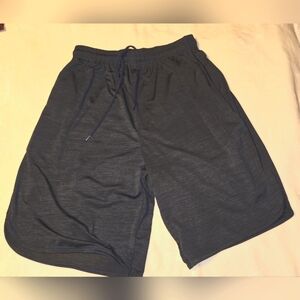 Men's Reset, athletic navy shorts, size M